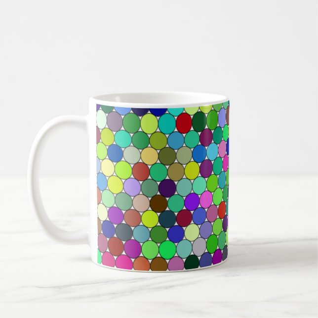 Packed Circles 11oz Mug (Left)