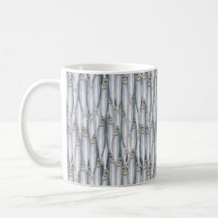 Packed Sardines - Navy Coffee Mug