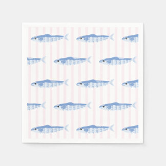 Packed with Love Sardines Bridal Shower Napkin