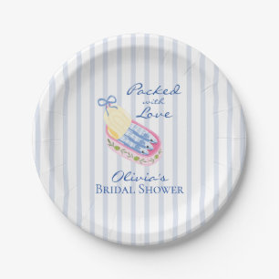 Packed with Love Sardines Bridal Shower Paper Plate