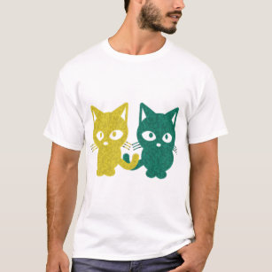 Packers Cats - Green & Yellow Camo T-Shirt