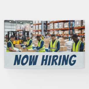 Packers & Shippers NOW HIRING Banner – Custom