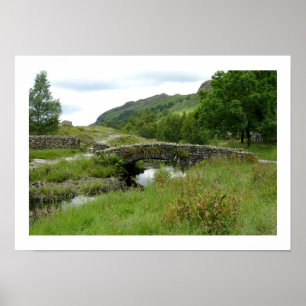 Packhorse Bridge at Watendlath  Poster