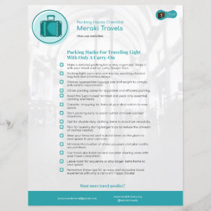 Packing Hacks for Travelling with Just a Carry-on