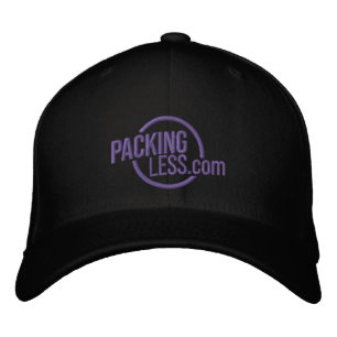 Packing Less Embroidered Hat