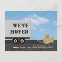 Packing Up Moving Announcement