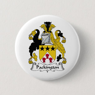 Packington Family Crest 6 Cm Round Badge