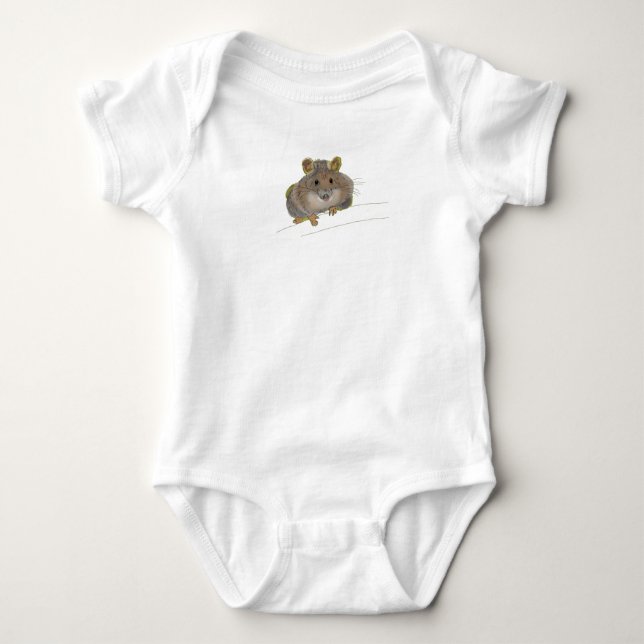 Packrat/Woodrat Baby Bodysuit (Front)