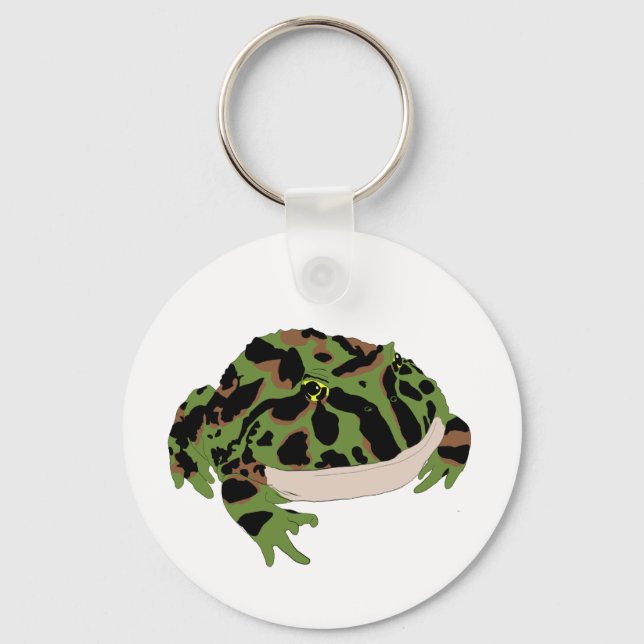 Pacman Frog Key Ring (Front)