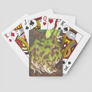 Pacman frog Playing Cards