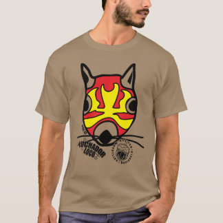 Paco Head - Mexican Wrestling Squirrels T-Shirt