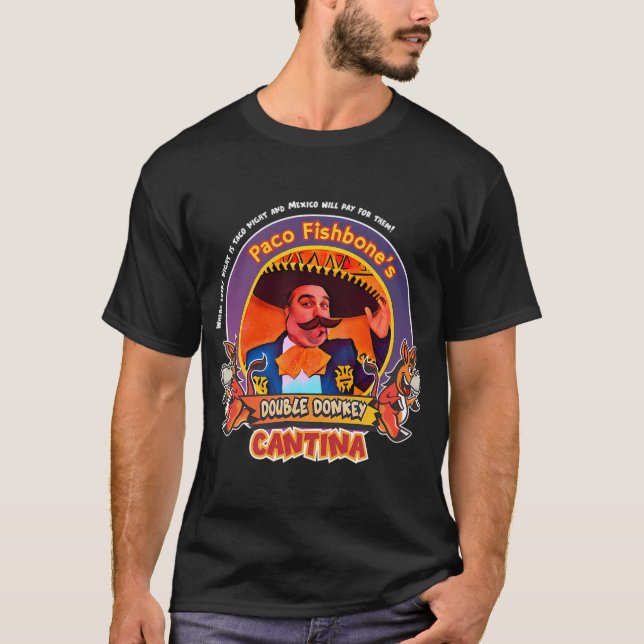 Paco's Double Donkey Cantina T-Shirt (Front)
