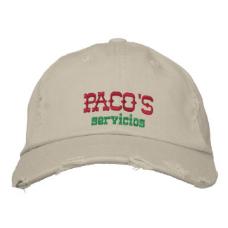 Paco's Servicios Embroidered Hat