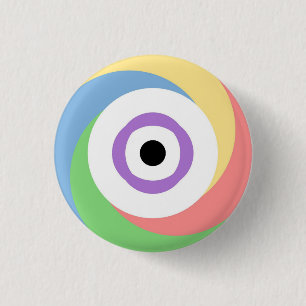 Pactomics. Know. Your. Colour.  3 Cm Round Badge