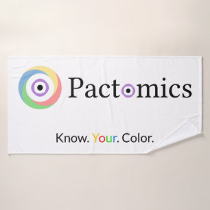 Pactomics. Know. Your. Colour. Bath Towel
