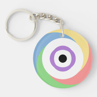 Pactomics. Know. Your. Colour.  Key Ring