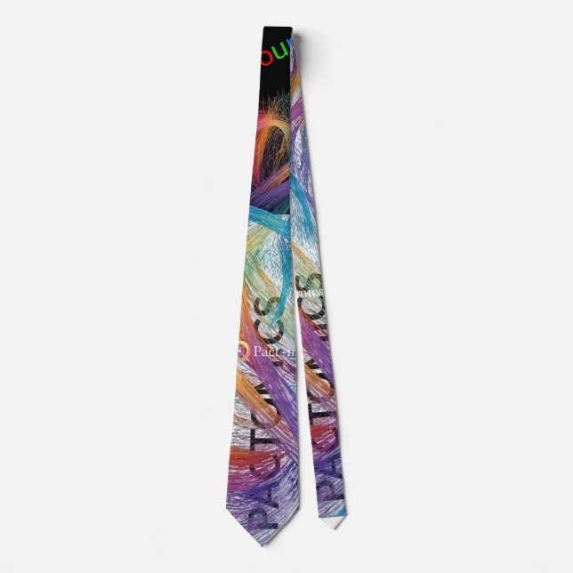 Pactomics. Know. Your. Colour.  Tie (Front)