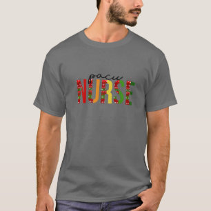 Pacu Nurse Christmas Nurse Santa's Favorite Nurse T-Shirt