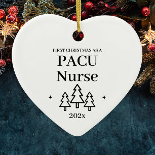 Pacu Nurse First Christmas Ceramic Tree Decoration