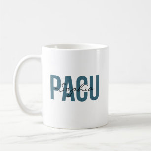 PACU Nurse Personalised Name Bold Typogrphy Coffee Mug