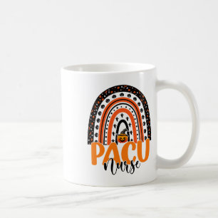Pacu Nurse Rainbow Halloween Costume Pacu Nursing Coffee Mug