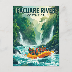 Pacuare River Costa Rica Postcard