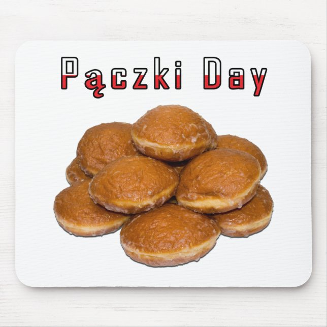 Paczki Day Mouse Mat (Front)