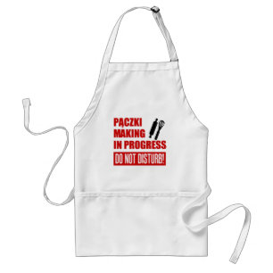 Paczki Making In Progress Standard Apron
