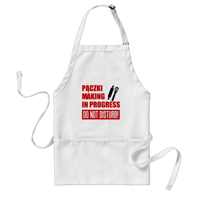 Paczki Making In Progress Standard Apron (Front)