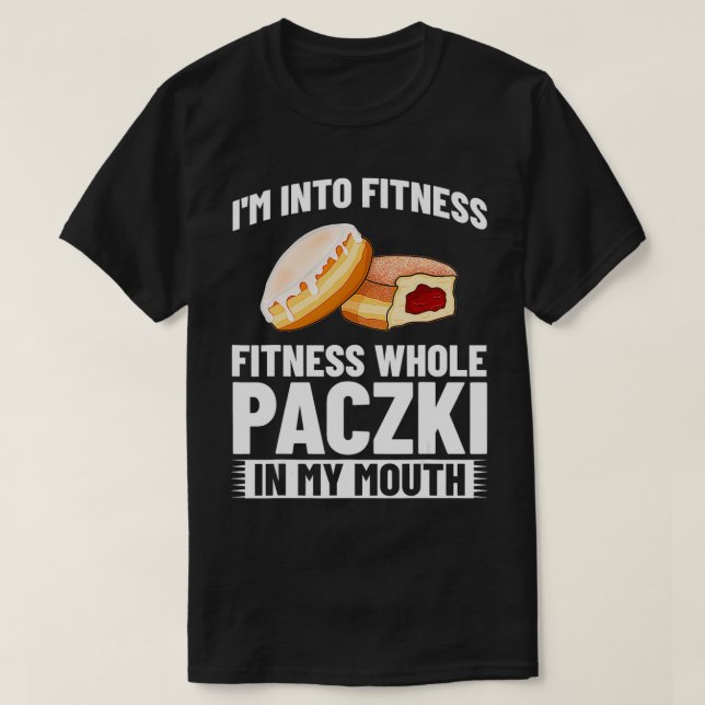 Paczki Polish Doughnut Poland Dessert2  T-Shirt (Design Front)