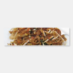 Pad Thai [ผัดไทย] Thailand Street Food Bumper Sticker