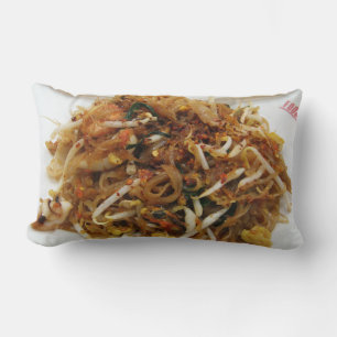 Pad Thai [ผัดไทย] Thailand Street Food Lumbar Cushion