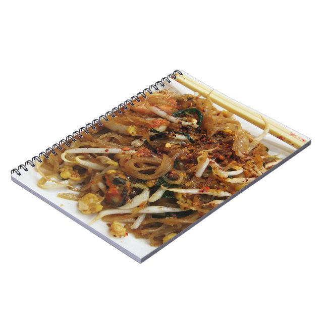 Pad Thai [ผัดไทย] Thailand Street Food Notebook (Left Side)