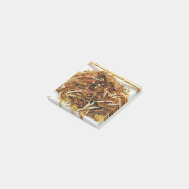 Pad Thai [ผัดไทย] Thailand Street Food Post-it Notes (Angled)