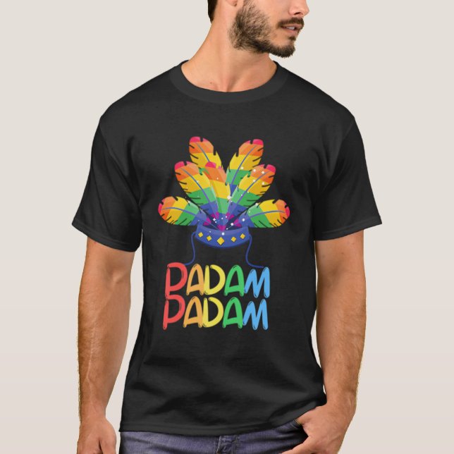 Padam Padam - Lgbtq+ Pride Month - Heartbeat Padam T-Shirt (Front)