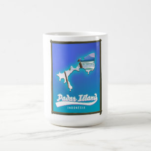 Padar Island Indonesia Coffee Mug