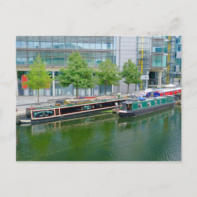 Paddington Basin, London UK Postcard (Front)