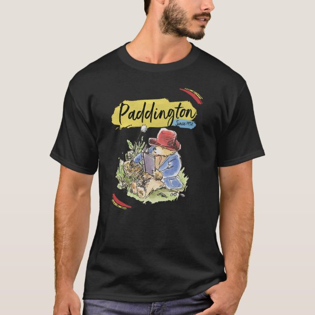 Paddington Bear Portrait Picnic T-Shirt (Front)