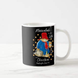 Paddington Bear Xmas Marmalade For Life Cute Merry Coffee Mug