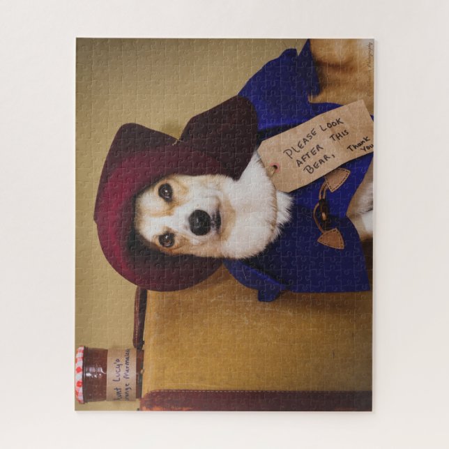 Paddington Corgi Jigsaw Puzzle- 500 Jigsaw Puzzle (Vertical)