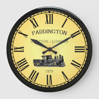 Paddington RR Station ~ London England ~ 1879 ~ Large Clock