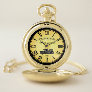 Paddington RR Station ~ London England ~ 1879 ~ Pocket Watch