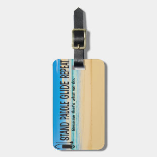 Paddle board luggage tag
