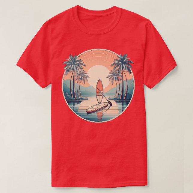 Paddle Boarding TShirt 2 (Design Front)