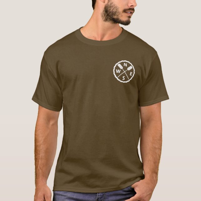 Paddle Explore Design - T-Shirt (Front)