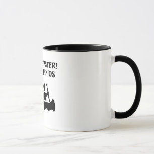 PADDLE FASTER, I HEAR BANJOS MUG