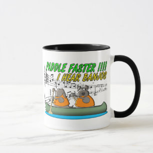 Paddle Faster !!!! Mug