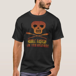 Paddle Faster Skull T-Shirt