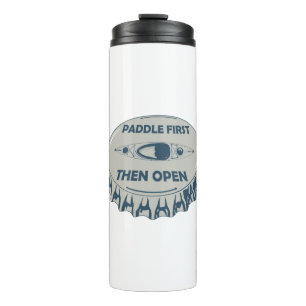 Paddle First Then Open Thermal Tumbler