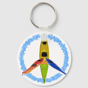 PADDLE FOR PEACE KEY RING